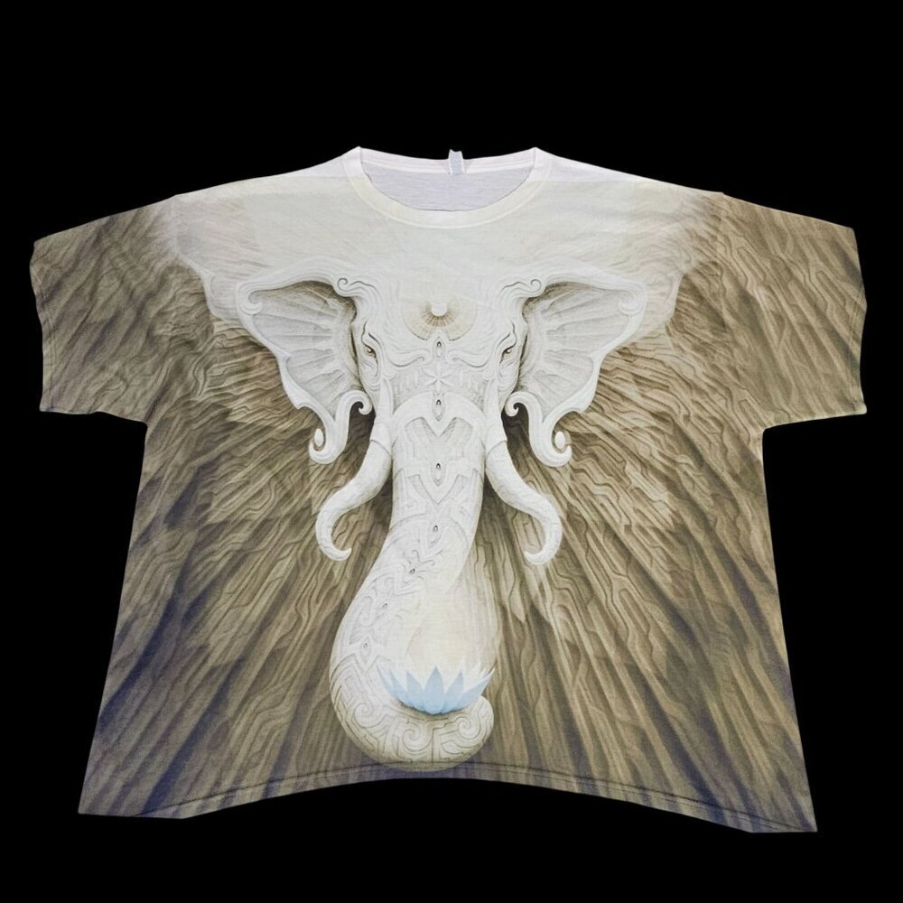 A. Andrew Gonzalez Arkasodara Elephant Art 2XL T-Shirt Jerzees